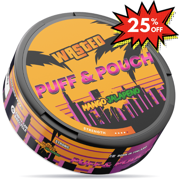 PUFF & POUCH Wasted Mango Jalapeno
