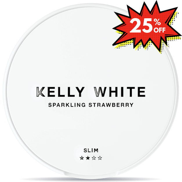KELLY WHITE Sparkling Strawberry Slim