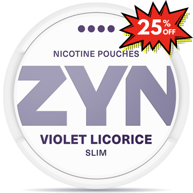 ZYN Violet Licorice Slim Extra Strong (S4)