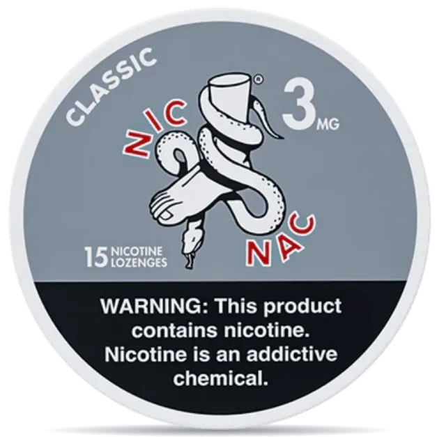 NIC NAC Classic 3 mg⚡️Fast US Shipping