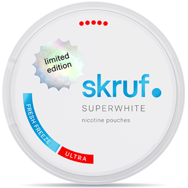 Skruf Superwhite Fresh Freeze Ultra Strong