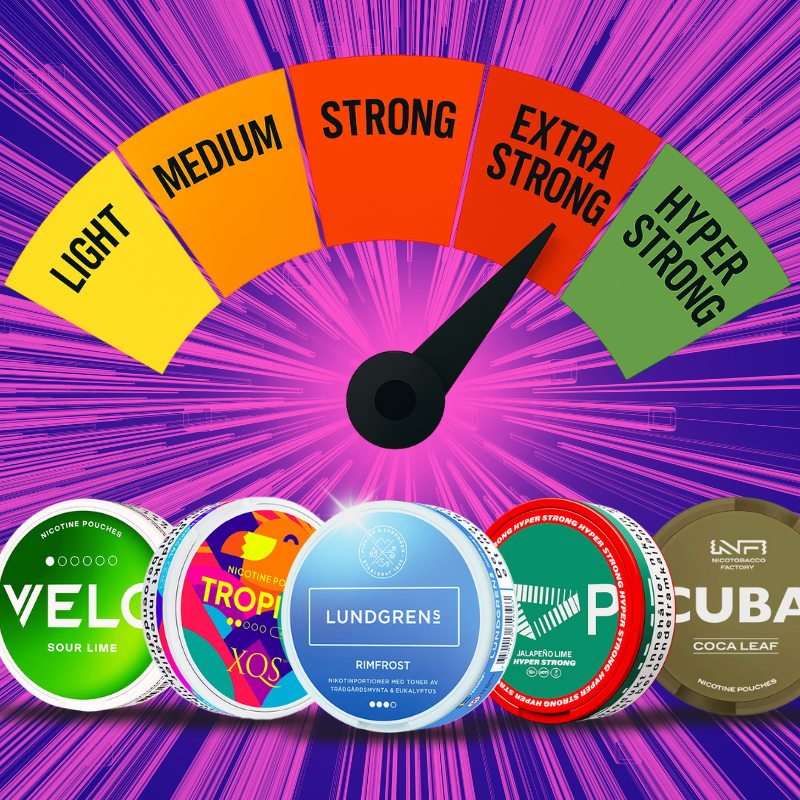 Nicotine Pouch Strength Guide: How to Choose the Right Strength