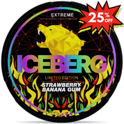 ICEBERG Strawberry Banana Gum Extreme