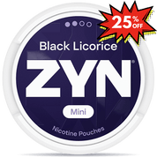 ZYN 3mg Black Licorice Mini Normal (S2)
