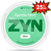 ZYN 3mg Gentle Mint Mini Low