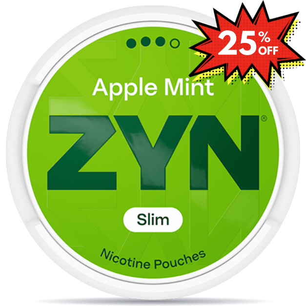 Zyn Apple Mint Slim Strong (S3)