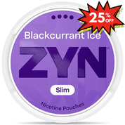 ZYN Blackcurrant Ice Slim Extra Strong (S4)