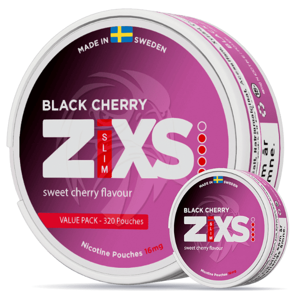 ZIXS Black Cherry Jumbo Can⚡️15% OFF!⚡️320 Pouches