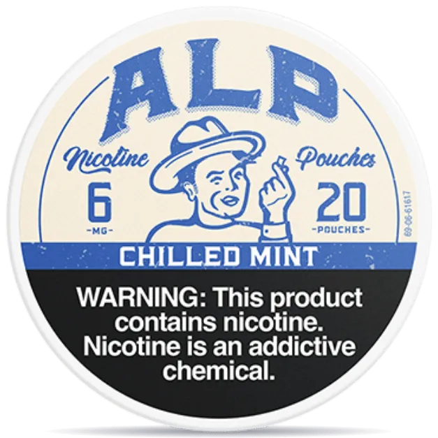 ALP Chilled Mint 6 mg Nicotine Pouches