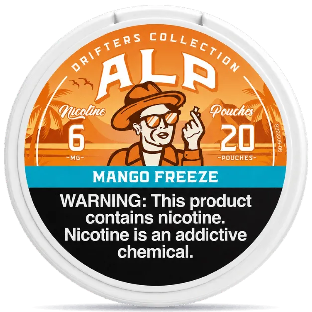 ALP Drifters Mango Freeze 6 mg Nicotine Pouches