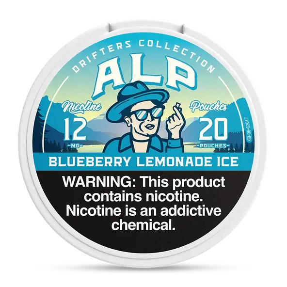 ALP Drifters Blueberry Lemonade Ice 12 mg Nicotine Pouches