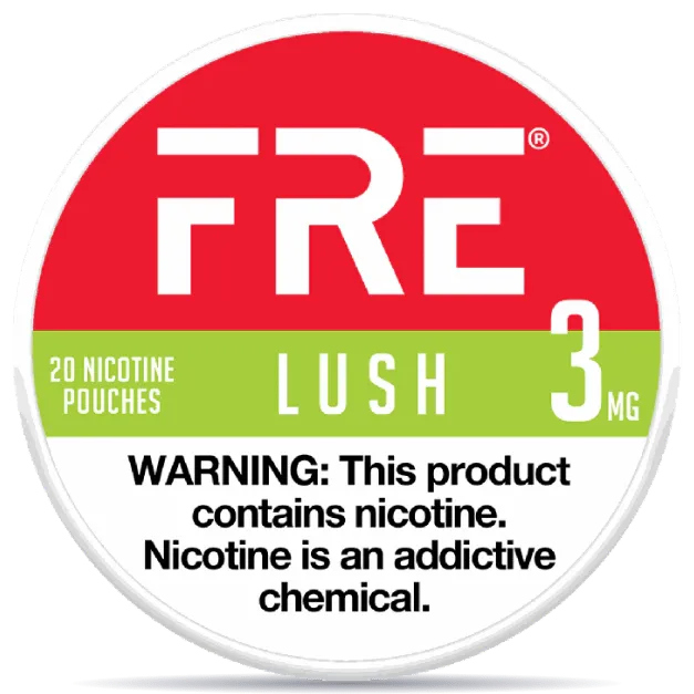 FRE Lush 3 mg Nicotine Pouches