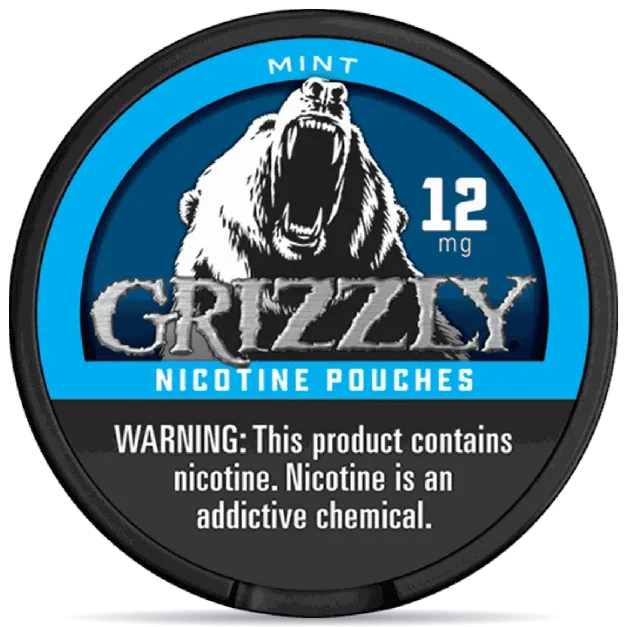 GRIZZLY Mint 12 mg