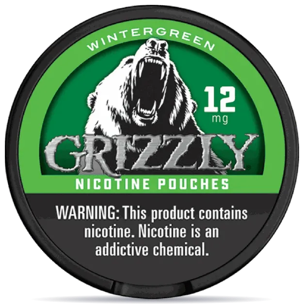 GRIZZLY Wintergreen 12 mg