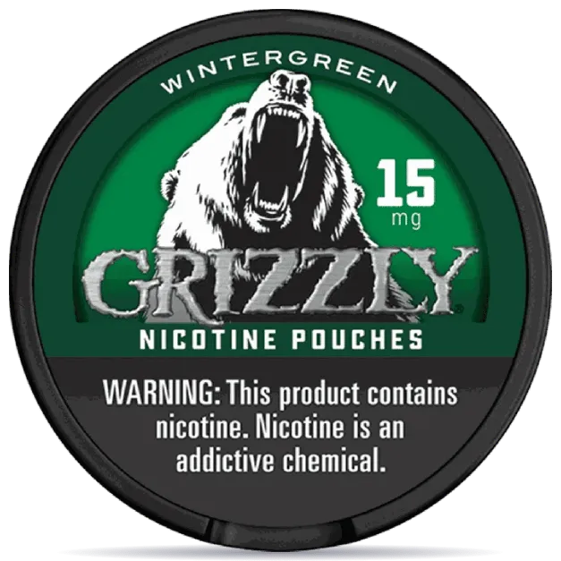 GRIZZLY Wintergreen 15 mg