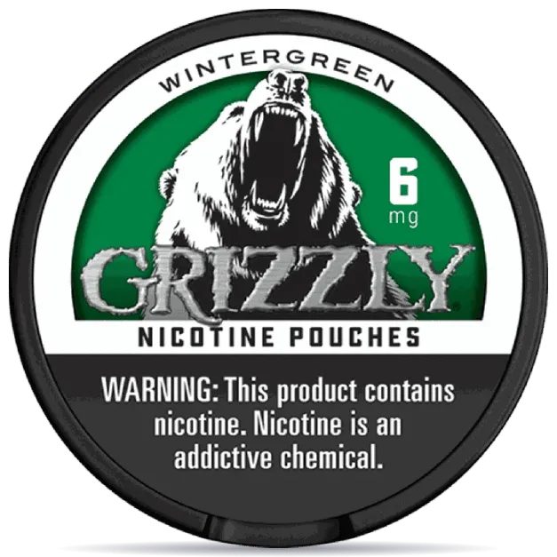 GRIZZLY Wintergreen 6 mg