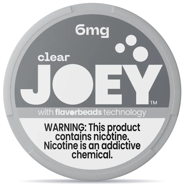 JOEY Clear 6 mg Nicotine Puches