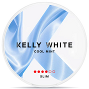 Kelly White Cool Mint Slim S4 nicotine pouches