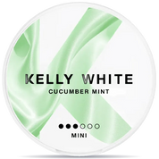 Kelly White Cucumber Mint Mini S3 nicotine pouches can