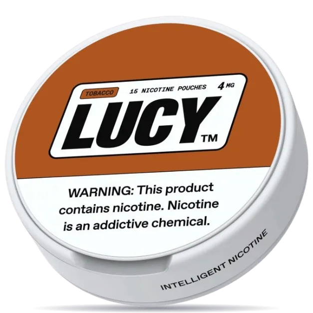 LUCY Tobacco 4 mg nicotine pouches can – tobacco-free nicotine pouches | GotPouches same-day shipping from Nashville