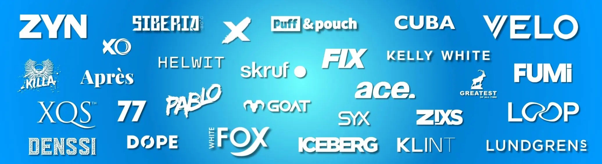 Nicotine pouches and white snus