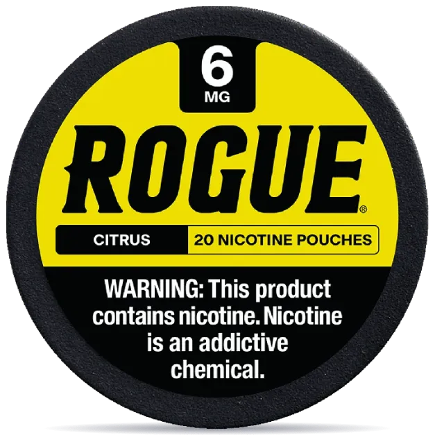 ROGUE Citrus 6 mg Nicotine Pouches