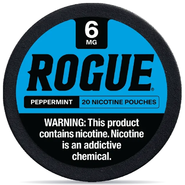 Rogue Peppermint nicotine pouches