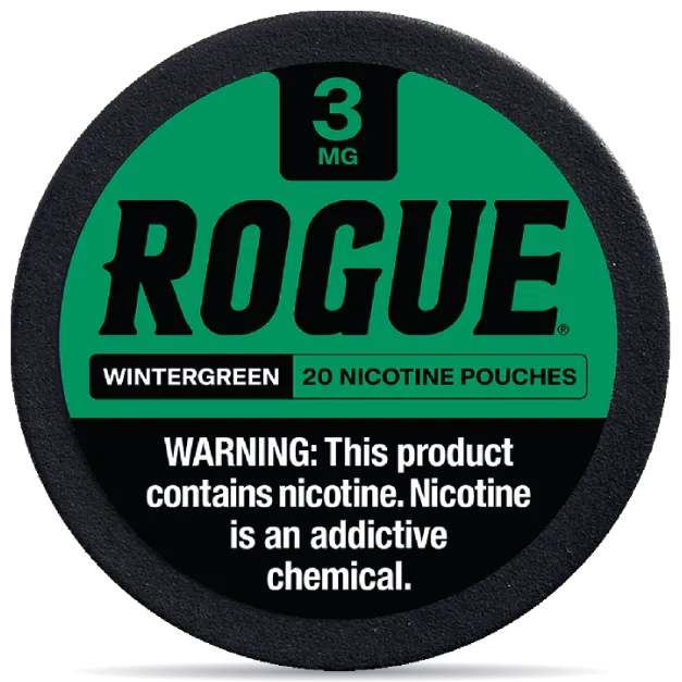 ROGUE Wintergreen 3 mg Nicotine Pouches can