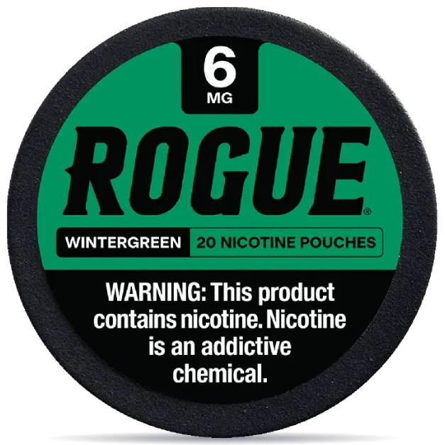 Rogue Wintergreen nicotine pouches