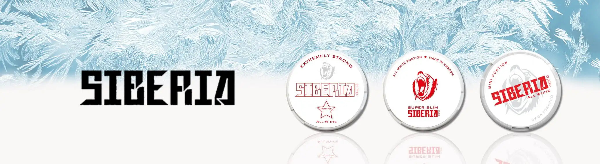 Siberia white snus