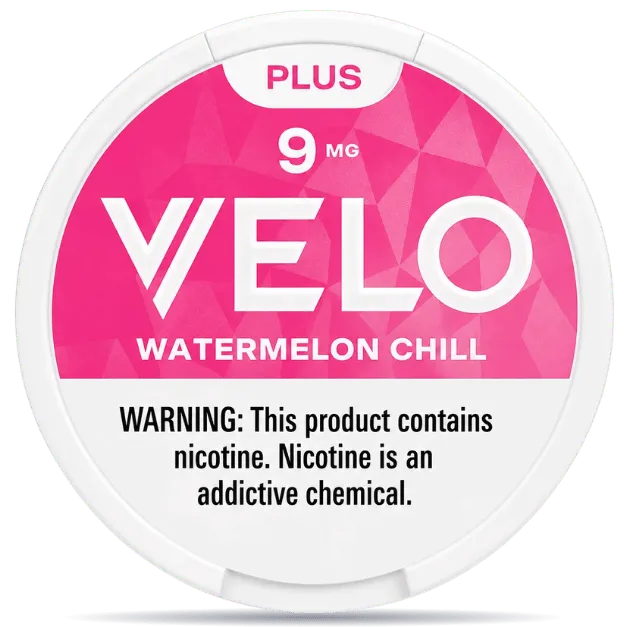 VELO Plus Watermelon Chill 9mg Nicotine Pouches