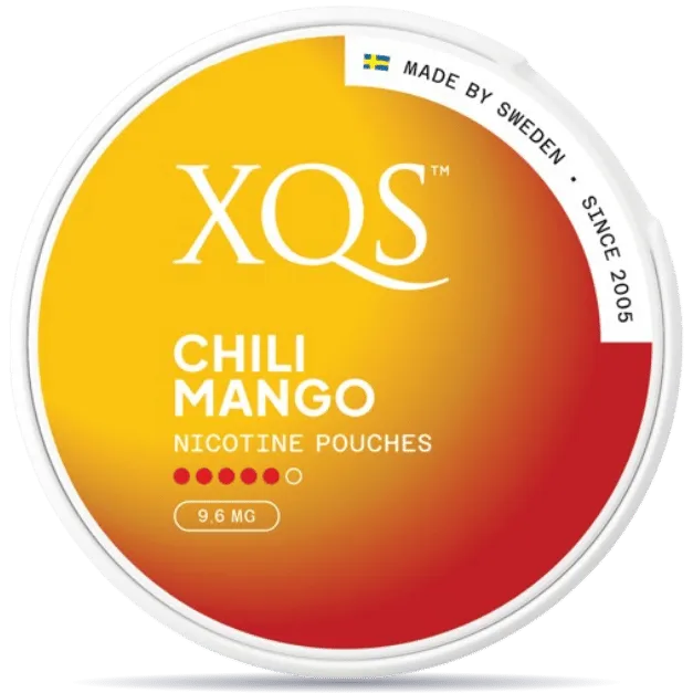 XQS Chili Mango X-Strong 9.6 mg nicotine pouches