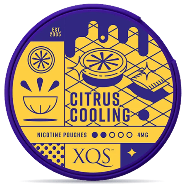 XQS Citrus Cooling 4mg