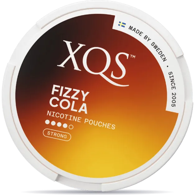 XQS Fizzy Cola Strong 8mg nicotine pouches
