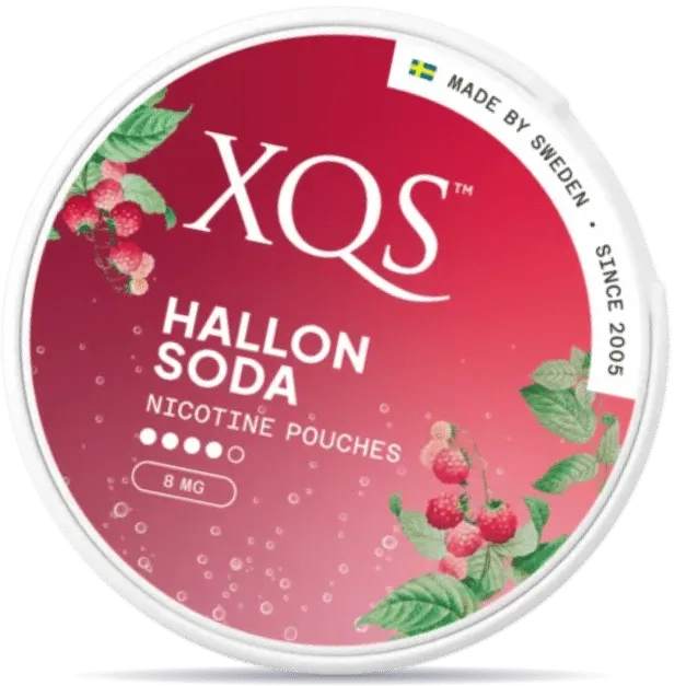 XQS Hallonsoda 8mg