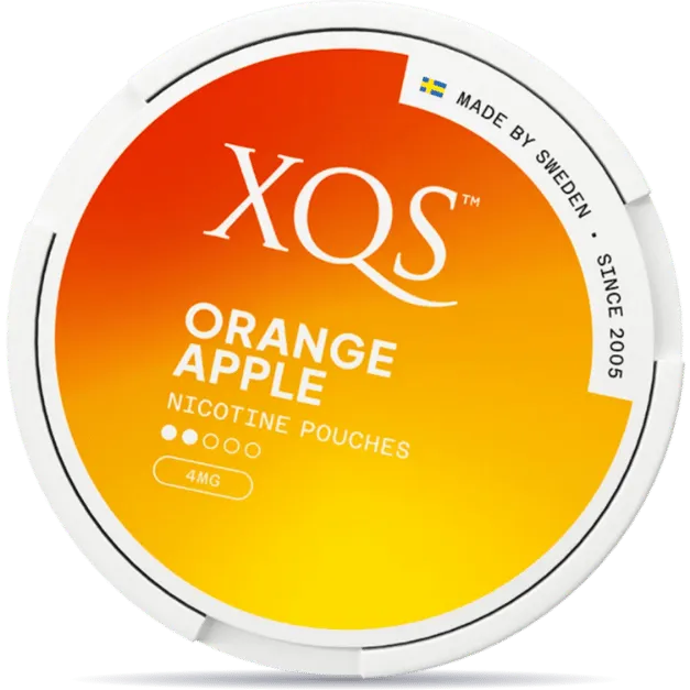 XQS Orange Apple 4mg can
