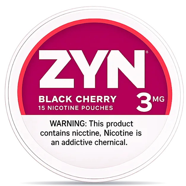 ZYN Black Cherry 3 mg nicotine pouches
