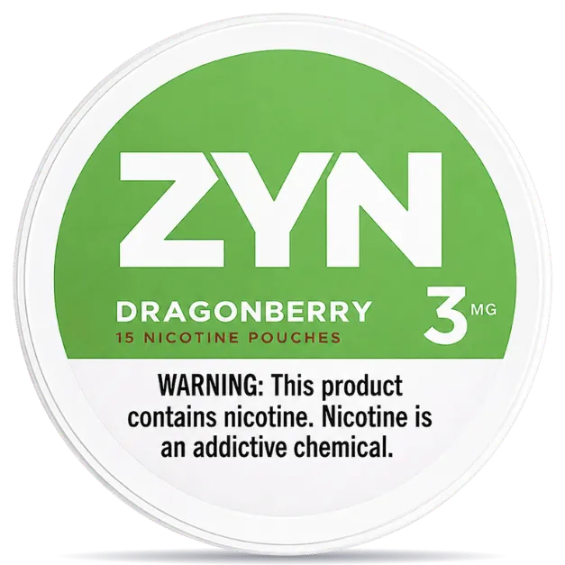 ZYN Dragonberry 3mg Nicotine Pouches Can – Dragon Fruit Berry Flavor