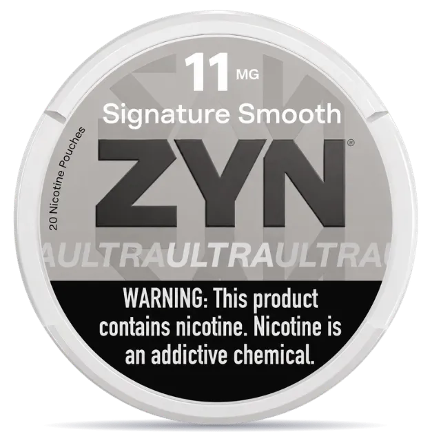 ZYN Signature Smooth 11mg nicotine pouches