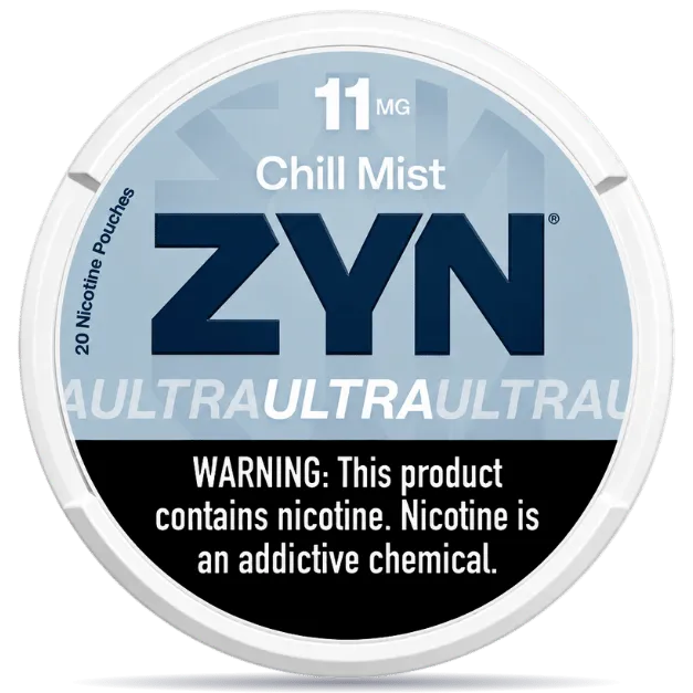 ZYN Ultra Chill Mist 11 mg Nicotine Pouches
