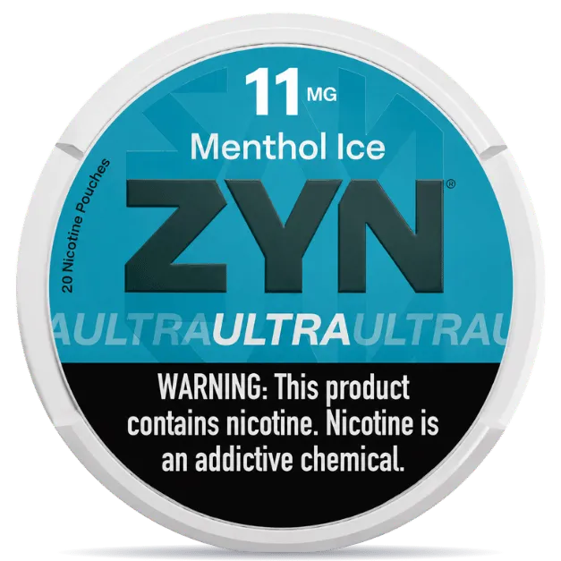 ZYN Menthol Ice 11 mg nicotine pouches