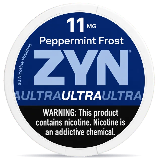 ZYN Ultra Peppermint Frost 11mg Nicotine Pouches